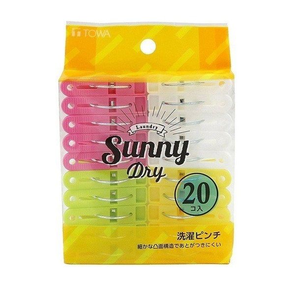  Kẹp Chữ A Lớn 20 Cái (4 Màu) Sunny Dry 