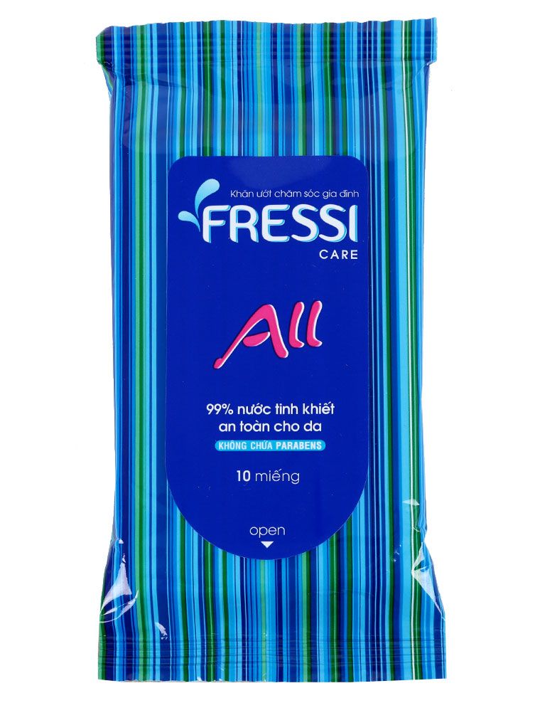 Khăn Ướt Fressi Care All Gói 10 Miếng