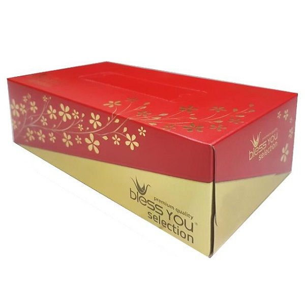 Khăn Ăn Bless You Selection 2 Lớp Phiên Bản Hạc Vàng (100 Tờ/ Hộp)