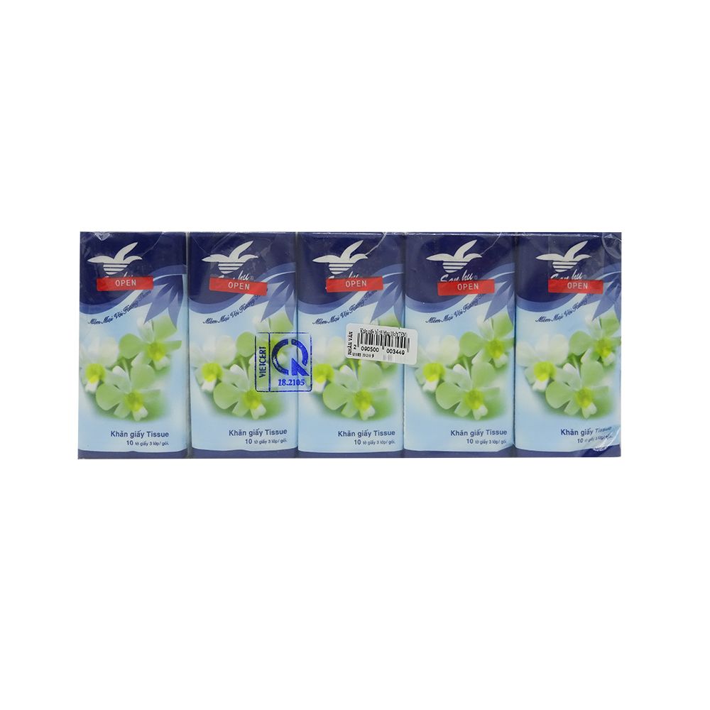 Khăn Giấy Bỏ Túi Sanhu (Lốc 10 Gói)