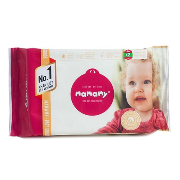 Khăn Ướt Mamamy Có Mùi - Gói 30 Tờ (Lốc 3 Gói)