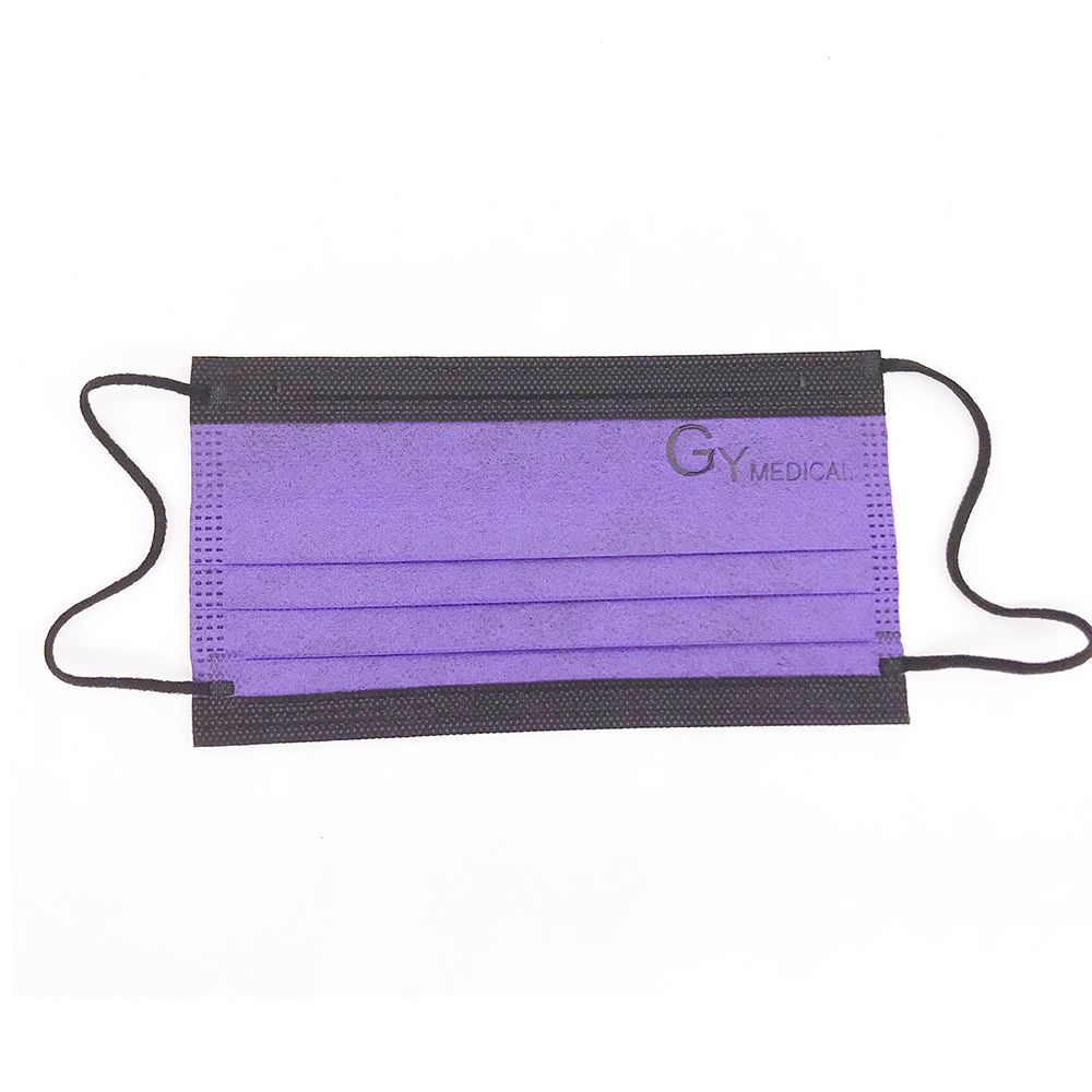 Khẩu Trang Y Tế 3 Lớp - Màu Tím (5 Cái)