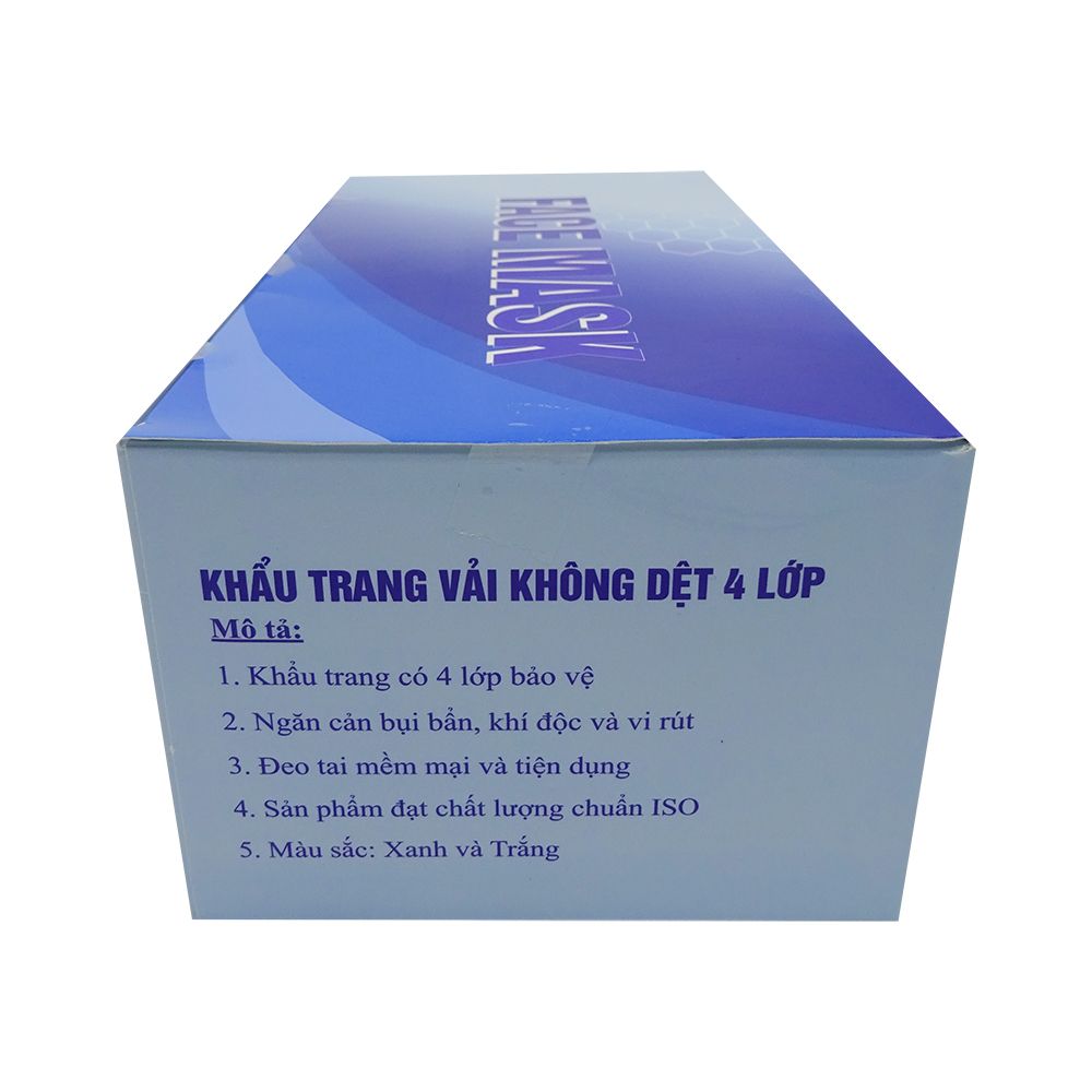 Khẩu Trang Y Tế Kháng Khuẩn 4 Lớp (1 Cái)