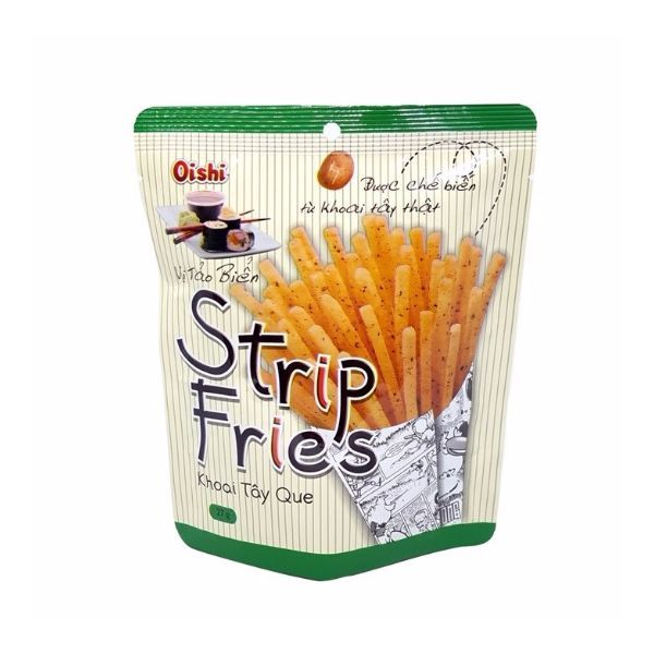 Khoai Tây Que Strip Fries - Vị Tảo Biển (27g)
