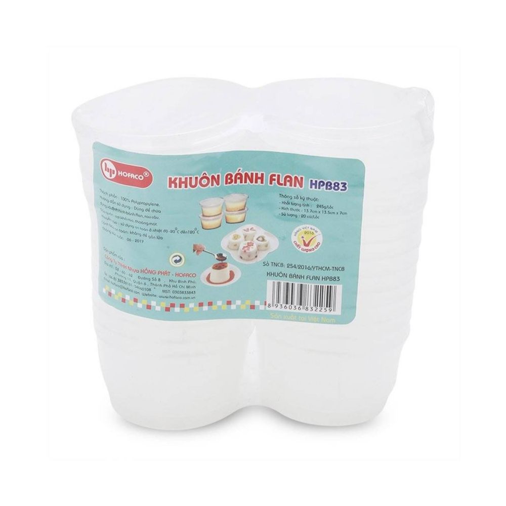 Khuôn Bánh Flan HPB83 Hofaco
