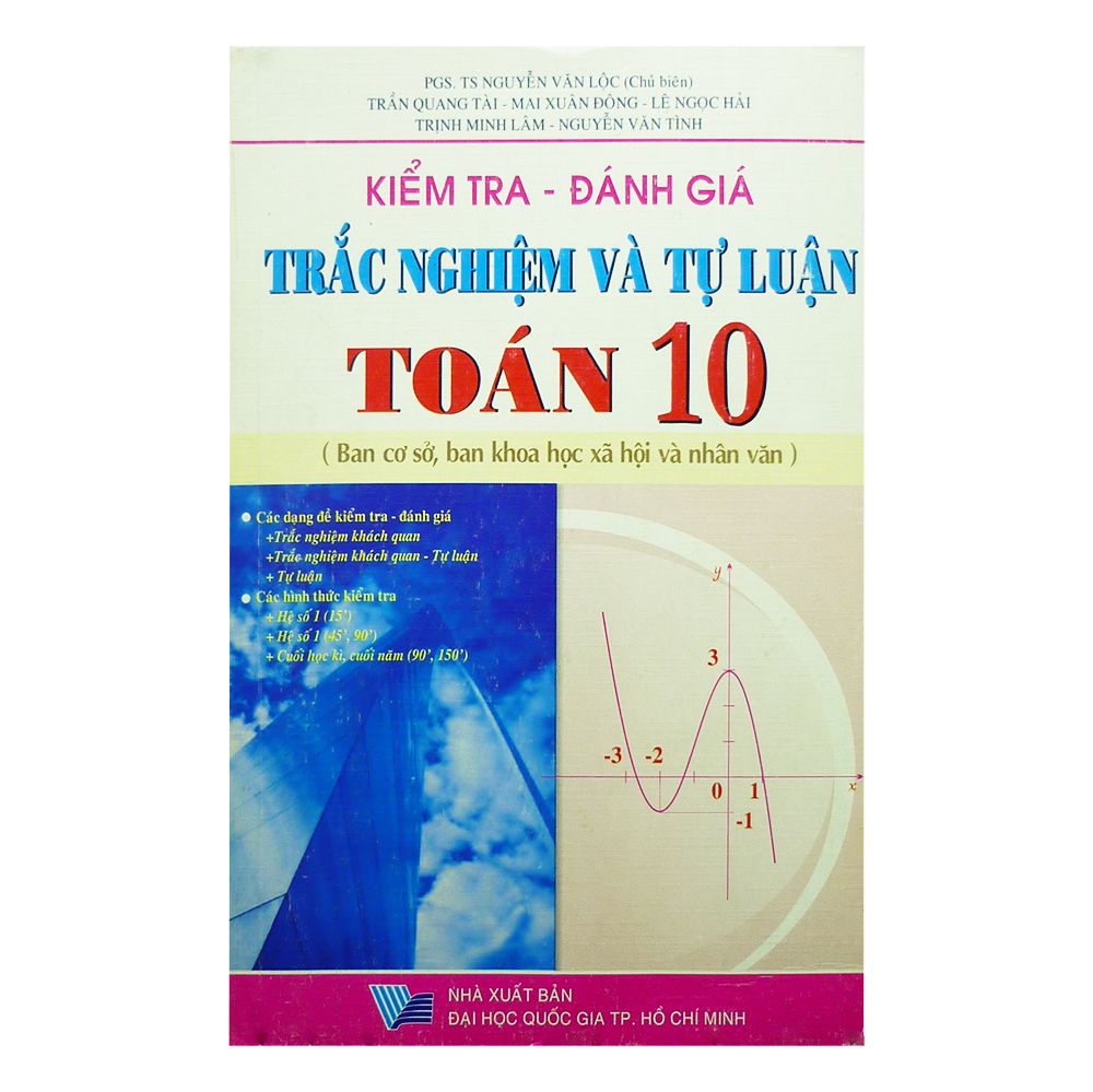 Kiểm Tra - Đánh Giá Trắc Nghiệm Và Tự Luận Toán Lớp 10