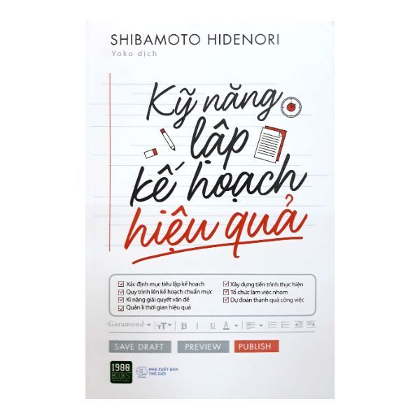 Kỹ Năng Lập Kế Hoạch Hiệu Quả