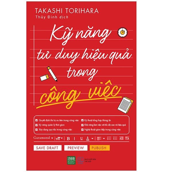 Kỹ Năng Tư Duy Hiệu Quả Trong Công Việc