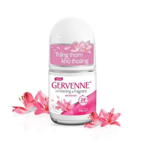  Lăn Khử Mùi Trắng Da Genvenne Hương Nước Hoa Nồng Ấm (25ml) 