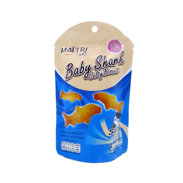 Bánh Quy Mặn Baby Shark Salty Biscuit - 25g - MaiTri