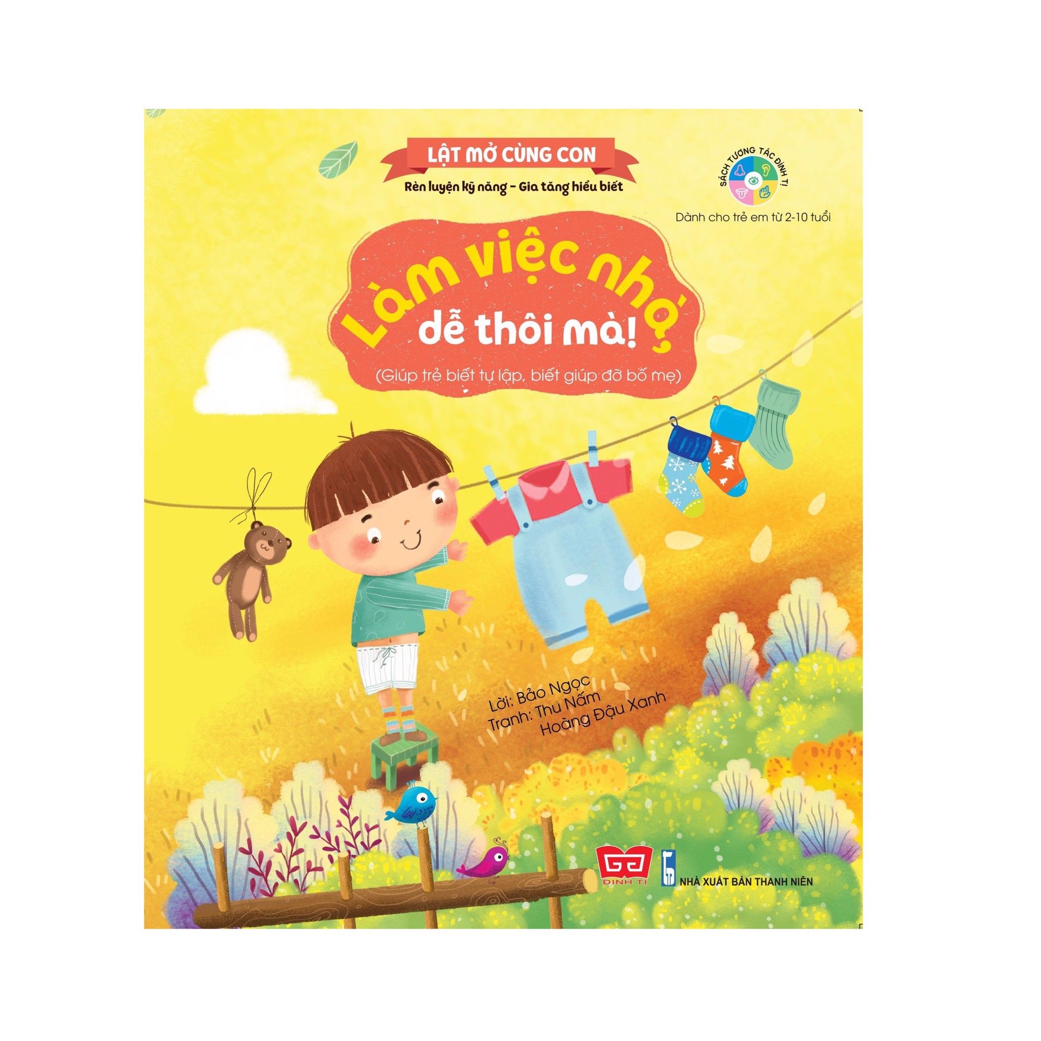 Kỹ Năng Đầu Đời Cho Bé - Làm Việc Nhà, Dễ Thôi Mà! - Giúp Trẻ Biết Tự Lập, Biết Giúp Đỡ Bố Mẹ