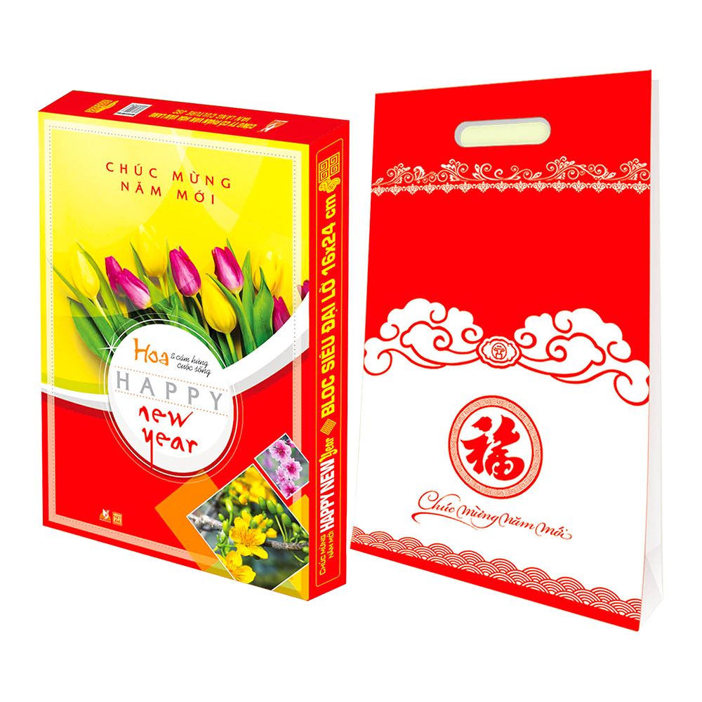 Lịch Siêu Đại Lỡ Hoa Và Cảm Hứng Cuộc Sống - Kỷ Hợi 2019 ( Có Hộp)
