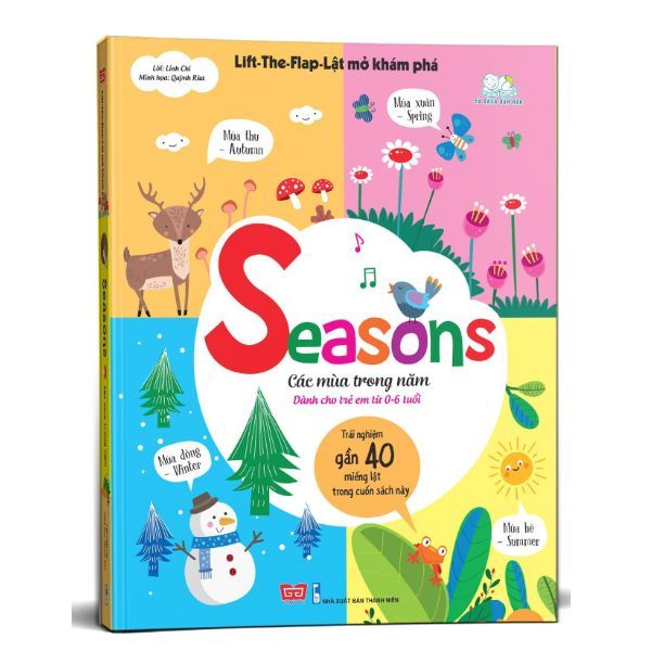 Lift-The-Flap - Lật Mở Khám Phá - Seasons - Các Mùa Trong Năm