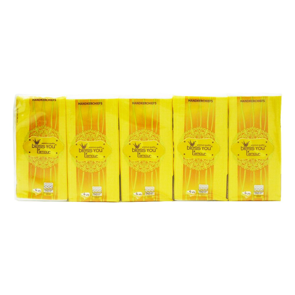 Lốc 10 Gói Khăn Giấy Bỏ Túi Cao Cấp Sài Gòn Bless You Lamour