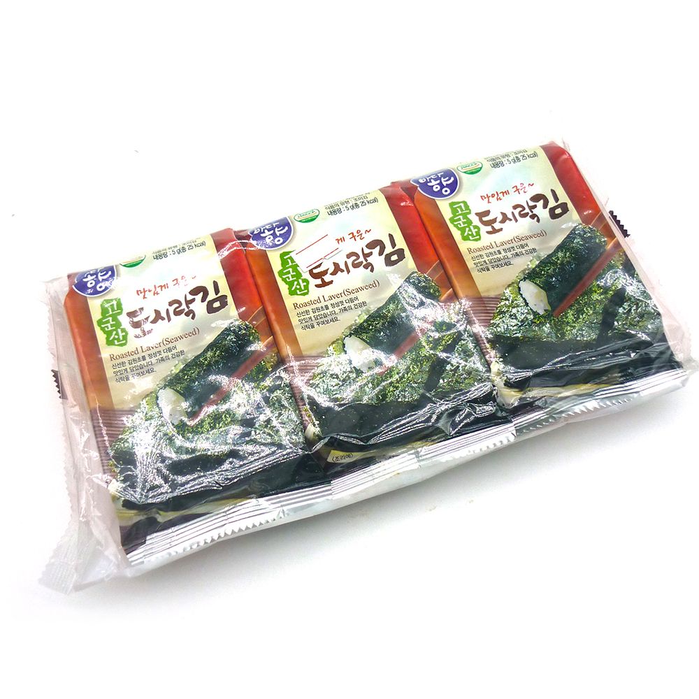 Lốc 3 Gói Rong Biển Ăn Liền Badahyang