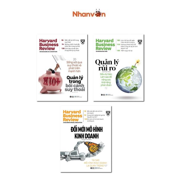 Bộ Sách HBR Onpoint 2021 - Quản Lý Xuyên Khủng Hoảng - Bộ 3 Cuốn