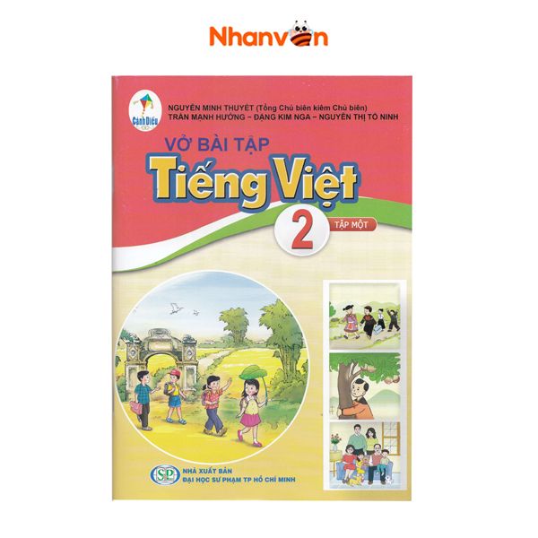  Vở Bài Tập Tiếng Việt - Lớp 2 - Tập 1 - Bộ Sách Cánh Diều 