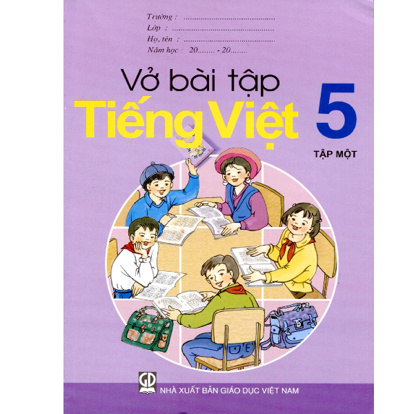 Vở Bài Tập Tiếng Việt Lớp 5 - Tập 1 - Tái Bản 2021