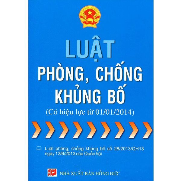 Luật Phòng, Chống Khủng Bố (Có Hiệu Lực Từ 01-01-2014)