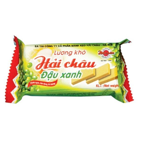 Lương Khô Hải Châu Đậu Xanh (65g)