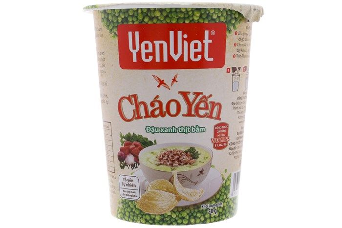 Cháo Yến Đậu Xanh Thịt Bằm YenViet (Ly 50g)