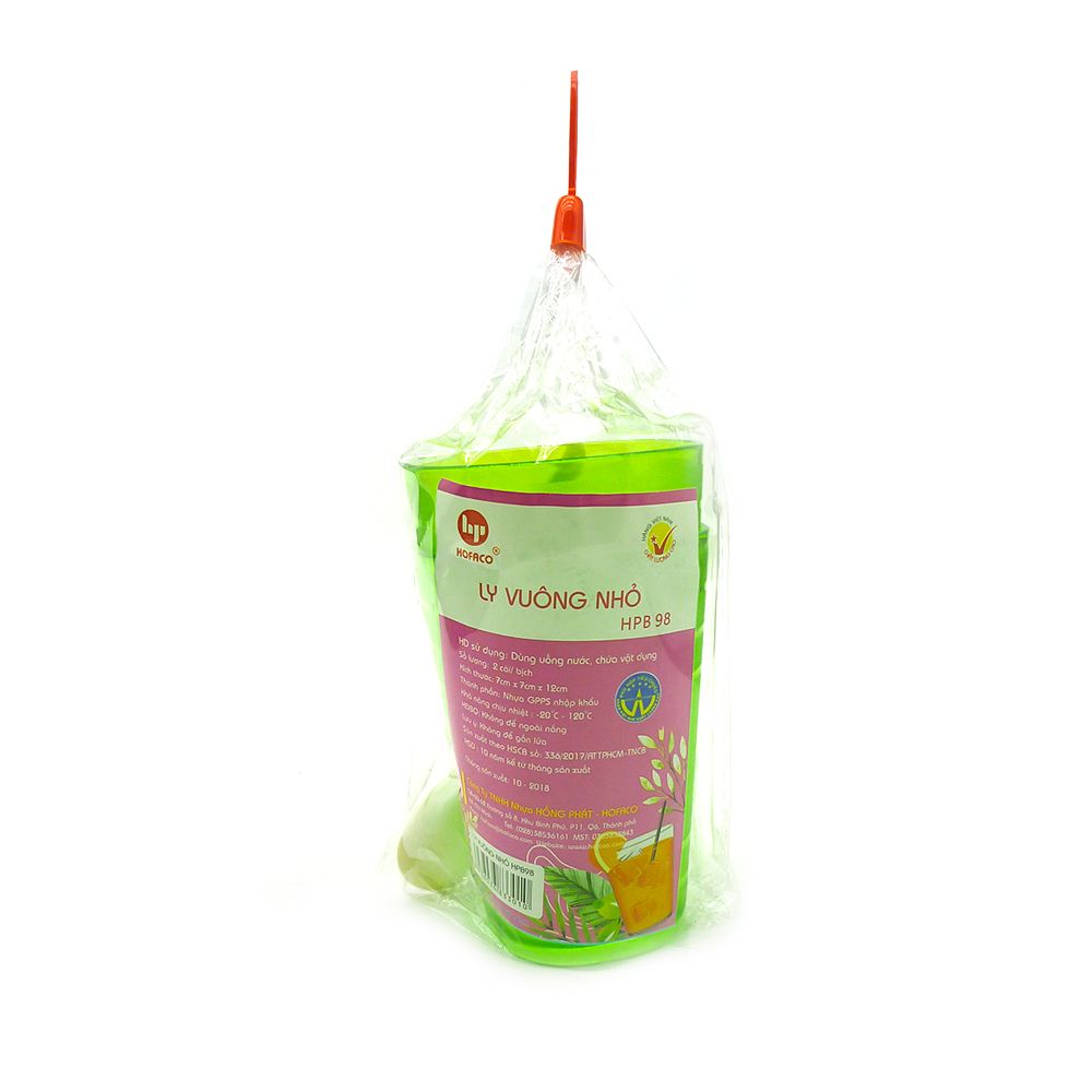 Ly Vuông Nhỏ Hofaco HPB 98