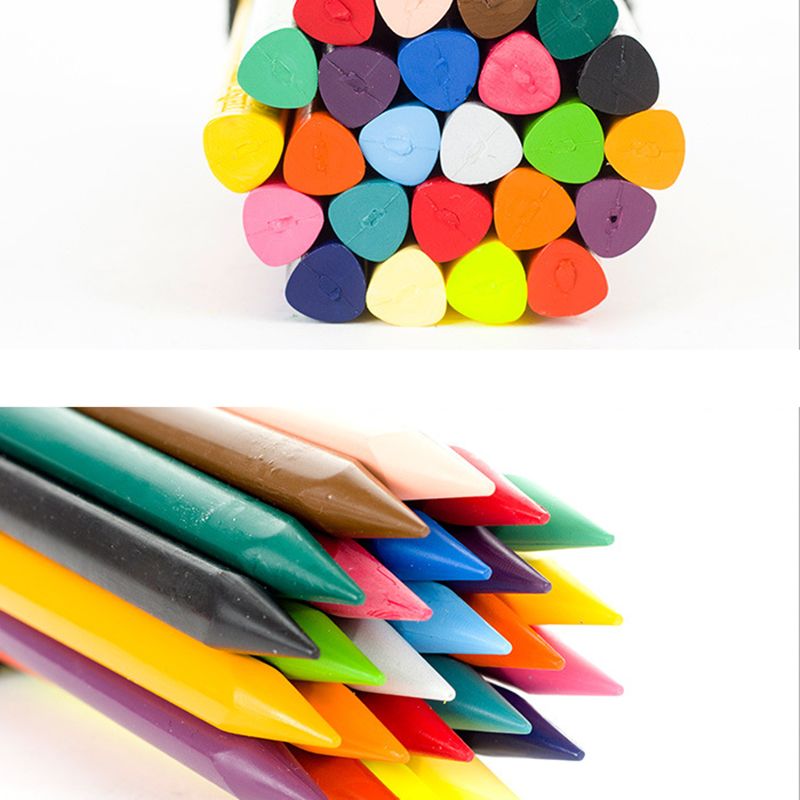 Bút Sáp Màu Có Thể Tẩy Được Faber-Castell - 24 Màu