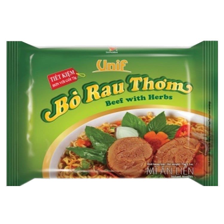 Mì Unif Bò Rau Thơm
