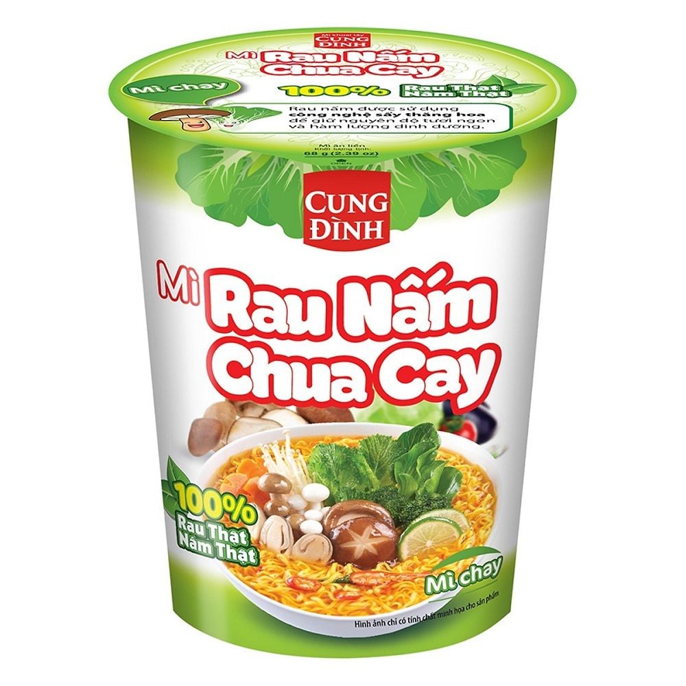  Mì Ly Khoai Tây Cung Đình - Chay (70g) 