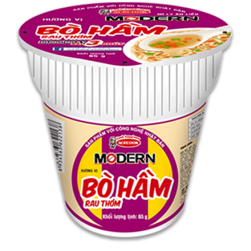 Mì ly Modern bò hầm rau thơm*24