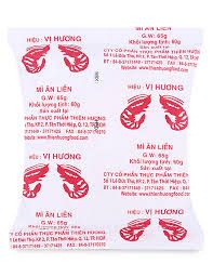 Mì Tôm Giấy Vị Hương (65g)