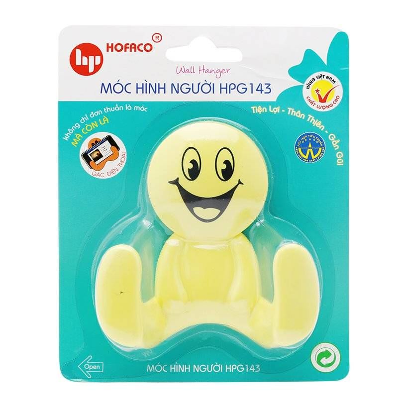 Móc Dán Tường Hình Người HPG143 Hofaco (1 cái/Vĩ)