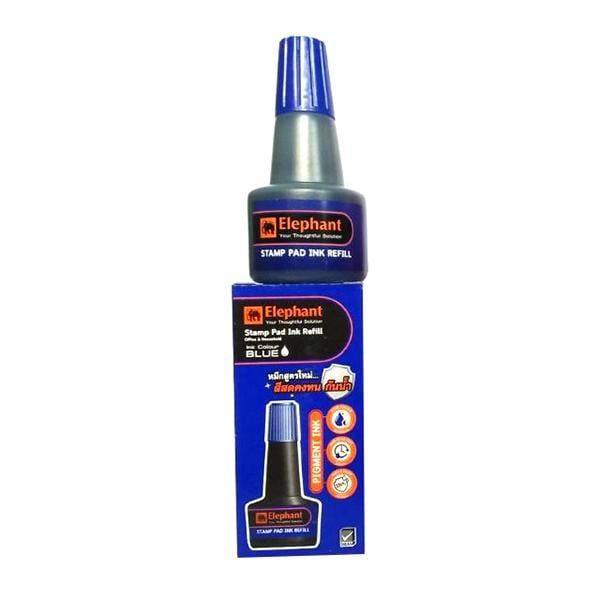 Mực Dấu Elephant - Màu Xanh (30ml)