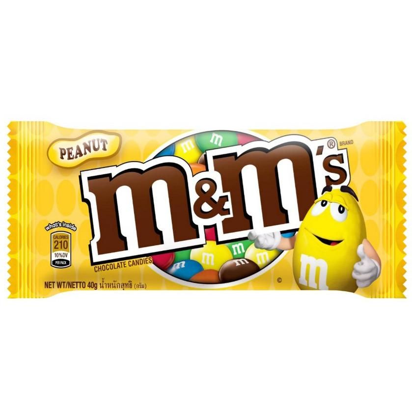  Kẹo SôCôLa Đậu Phộng M&M's® - Gói 40g 
