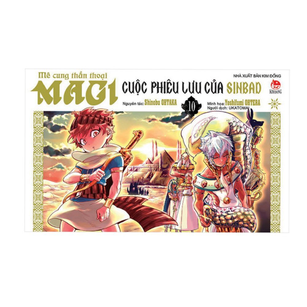 Magi - Mê Cung Thần Thoại: Cuộc Phiêu Lưu Của Sinbad (Tập 10)