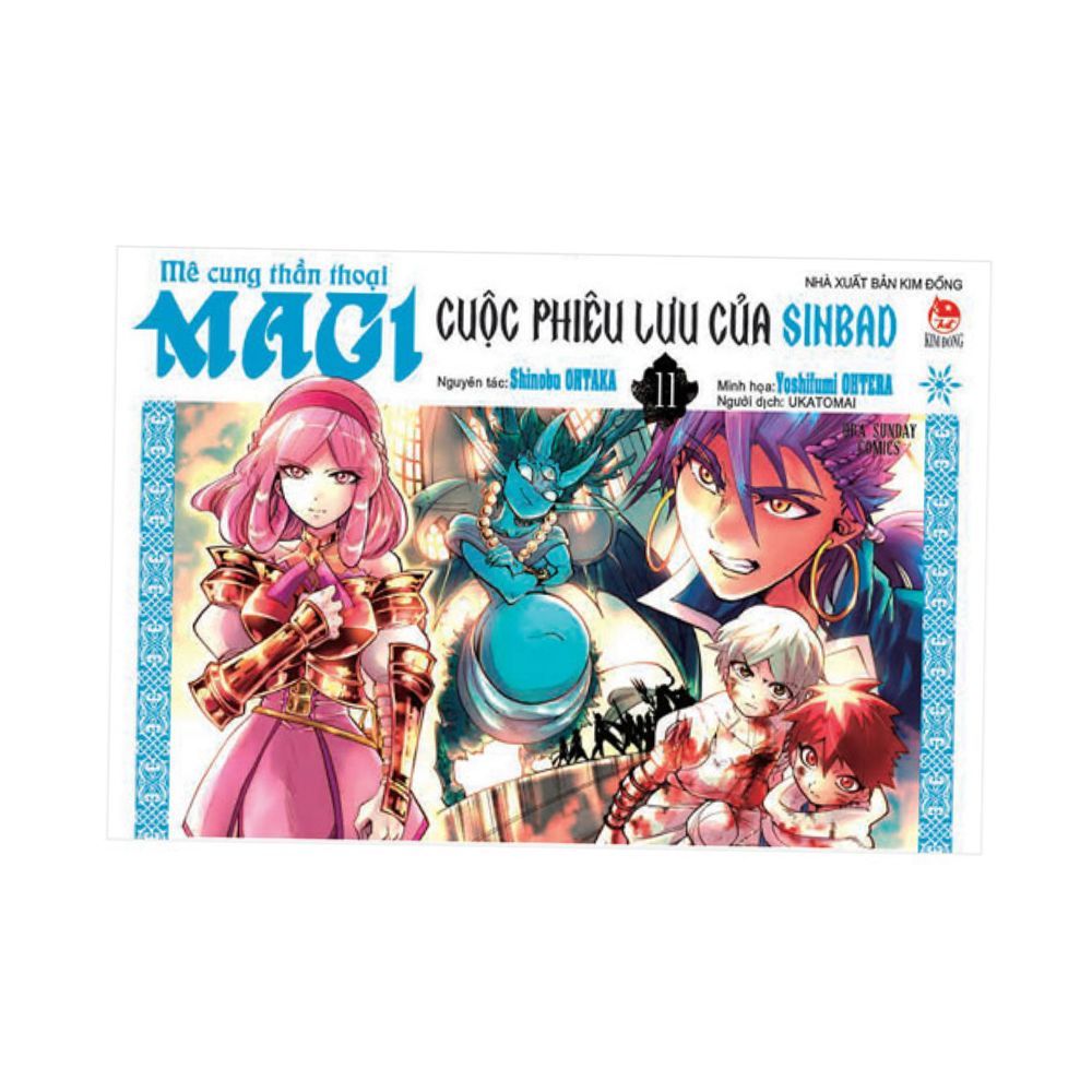 Magi - Mê Cung Thần Thoại: Cuộc Phiêu Lưu Của Sinbad (Tập 11)