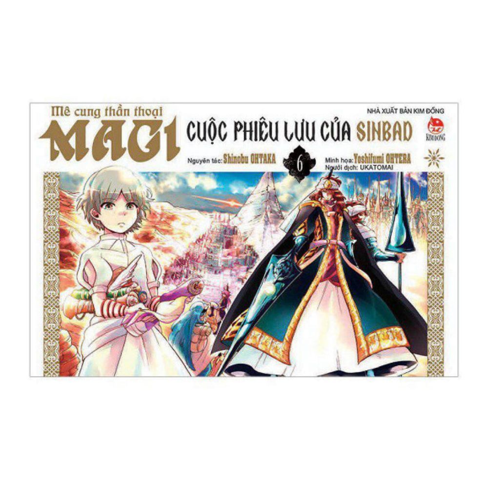 Magi - mê cung thần thoại - cuộc phiêu lưu của Sinbad T6