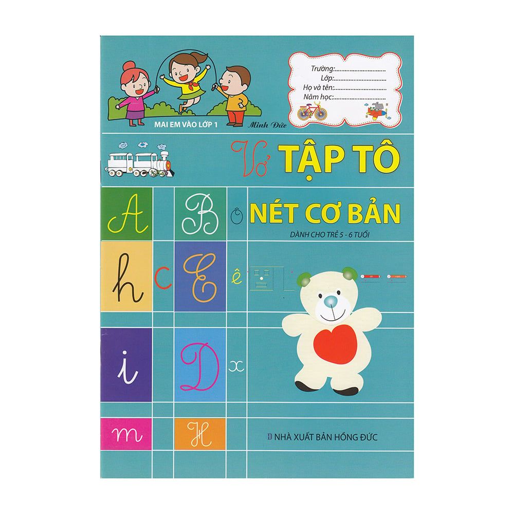 Mai Em Vào Lớp 1 - Vở Tập Tô Nét Cơ Bản