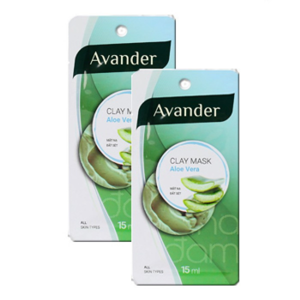 Mặt nạ đất sét nha đam Avander 15ml