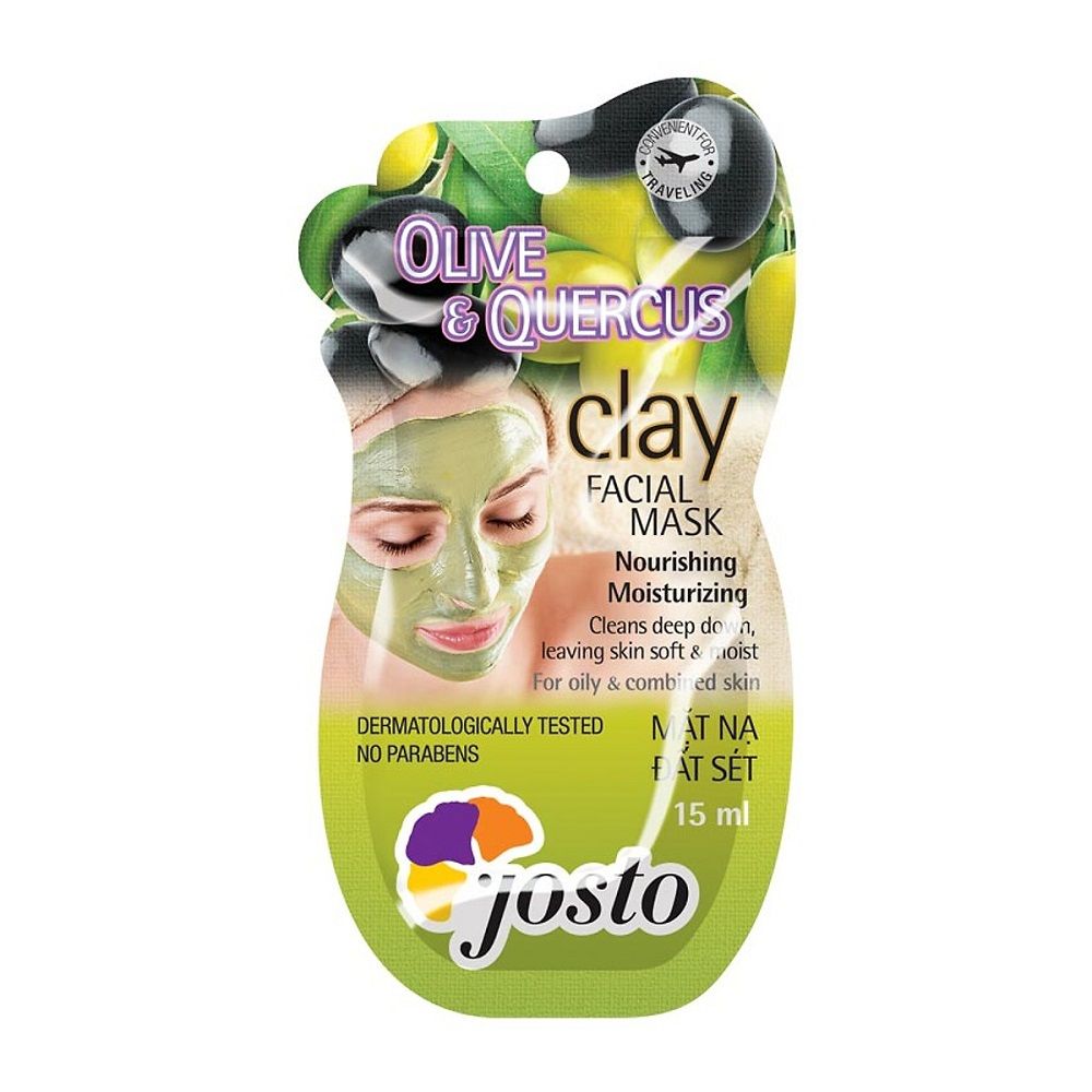 Mặt Nạ Đất Sét Trắng Và Ôliu Josto 15ml