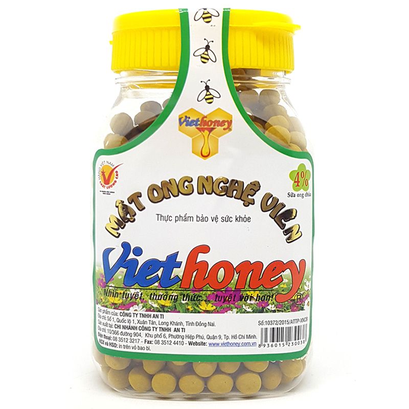 Mật Ong Nghệ Viên Viethoney 160g
