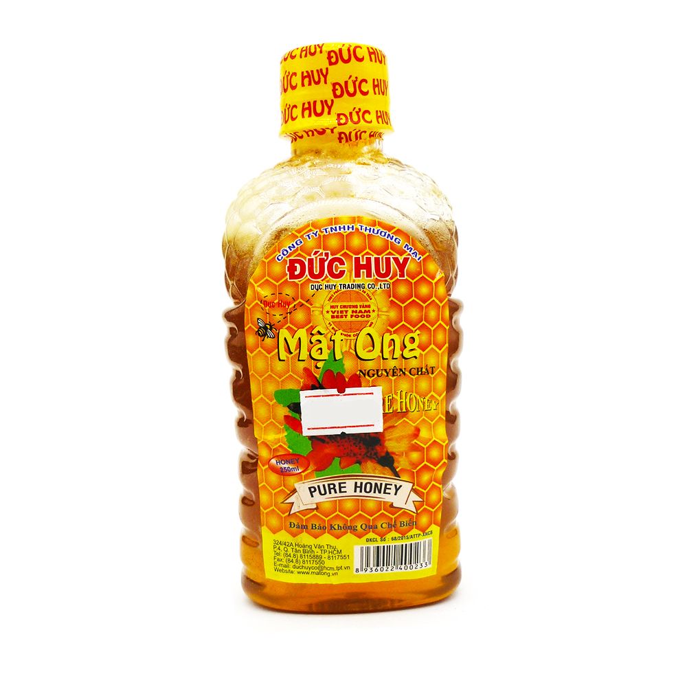  Mật Ong Nguyên Chất Đức Huy (250ml) 