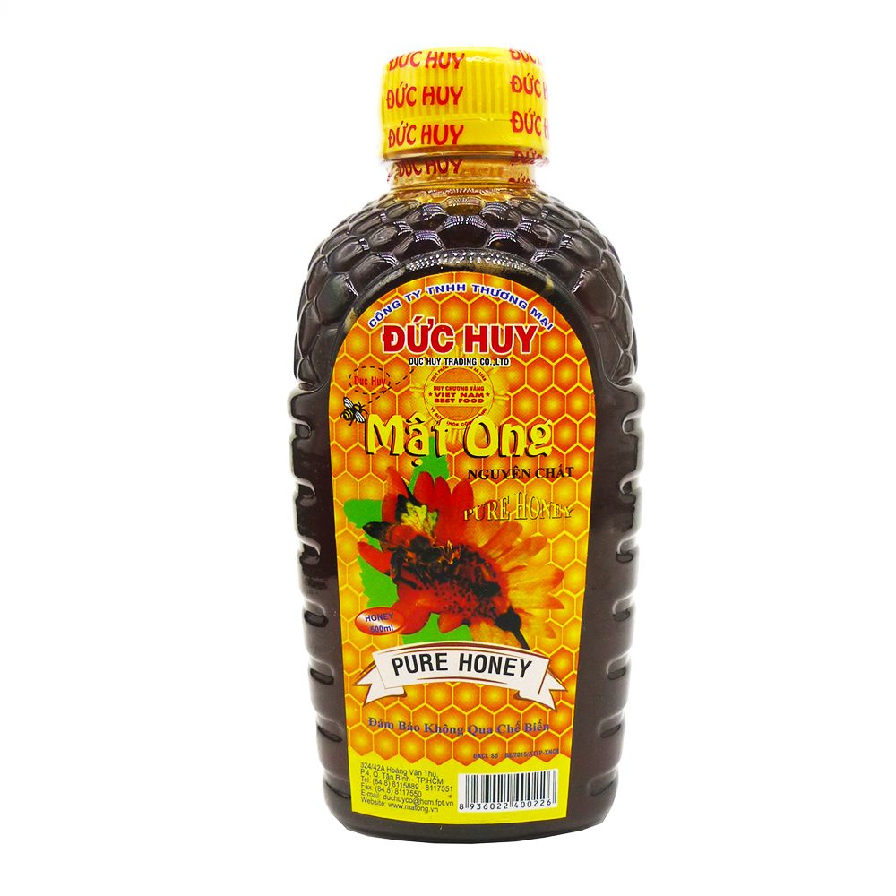  Mật Ong Nguyên Chất Đức Huy (500ml) 