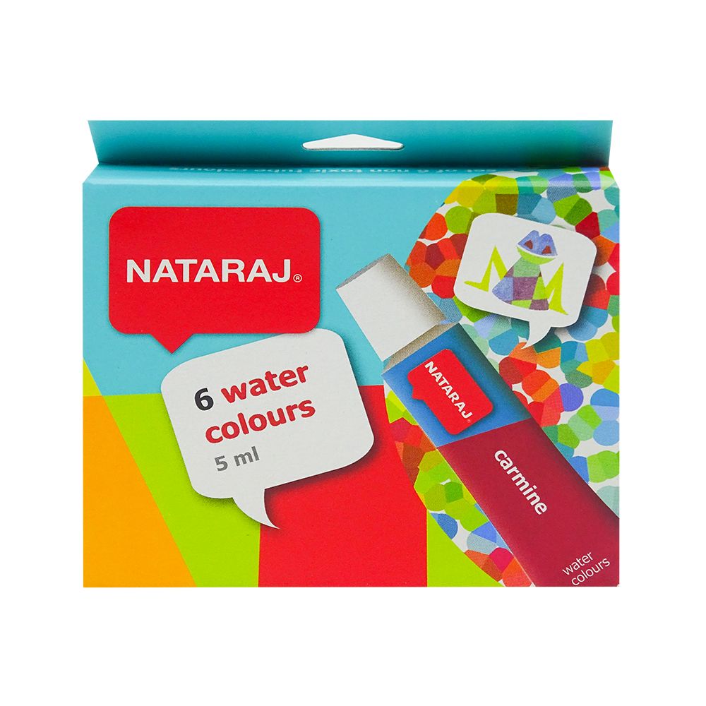 Màu Nước Nataraj (Hộp 6 Màu)