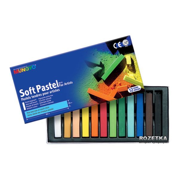 Màu Vẽ Phấn Tiên MP-12 Mungyo 12 Màu