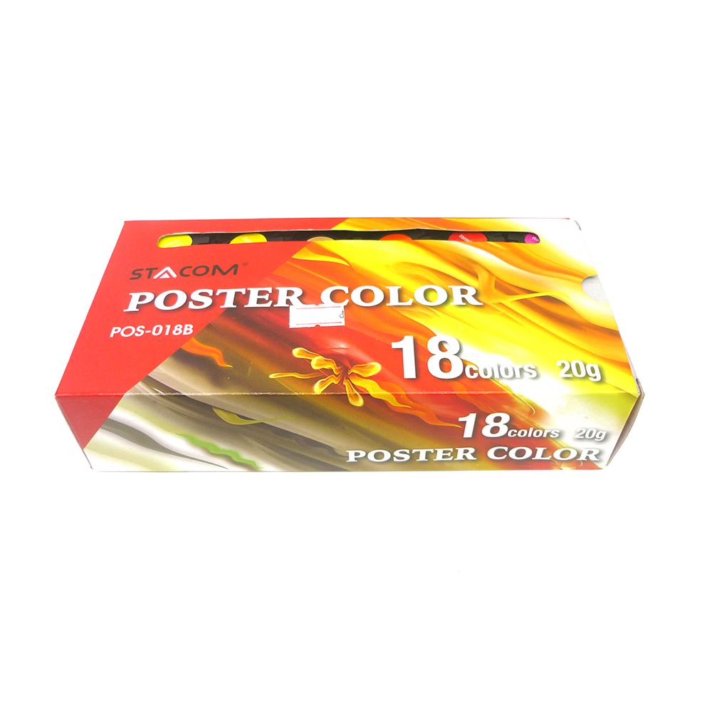 Màu Vẽ Stacom ( 18 Màu )