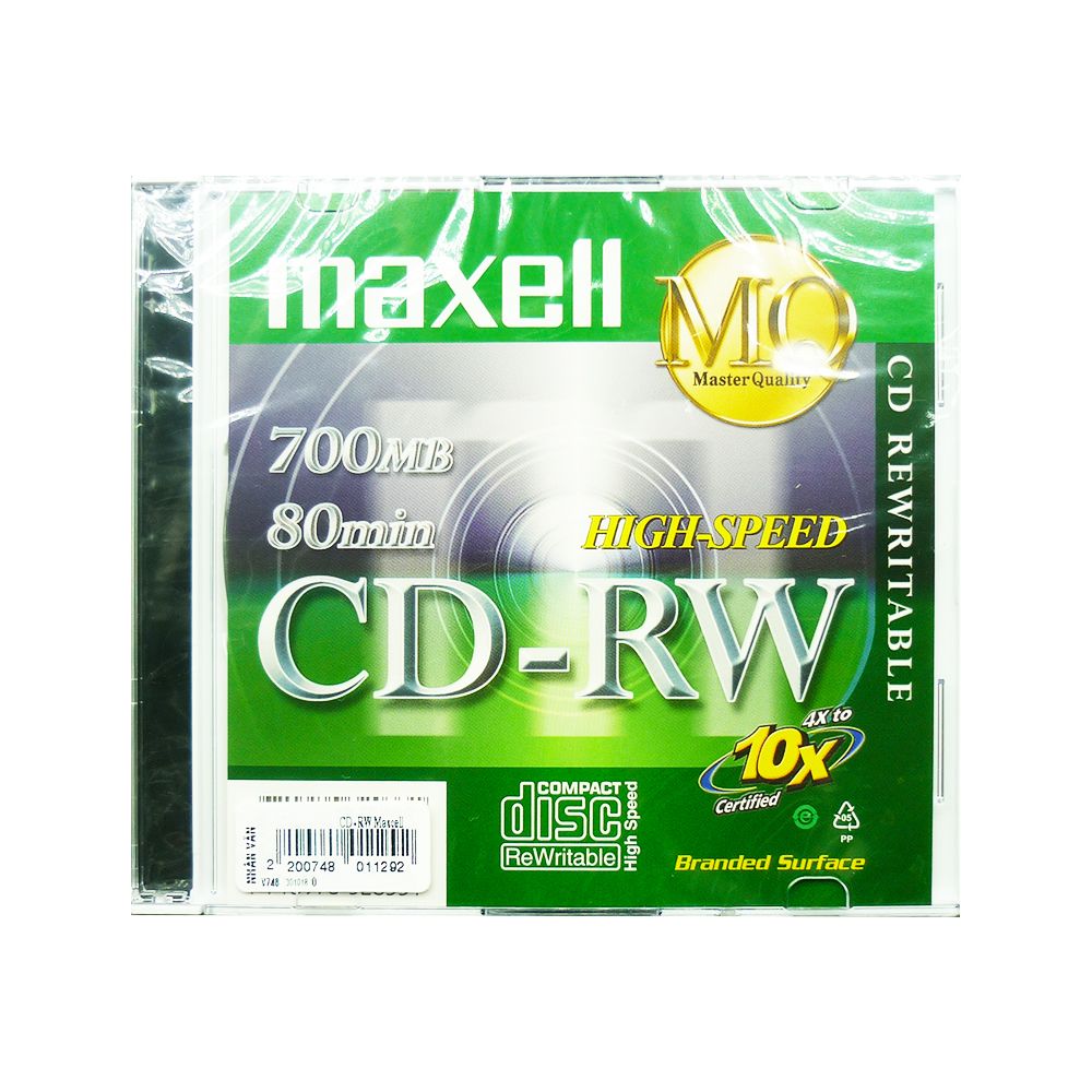 Maxell CD - RW 700MB 10x