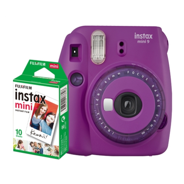 Máy Chụp Ảnh Lấy Liền Fujifilm Instax MINI9 - Clear Purple