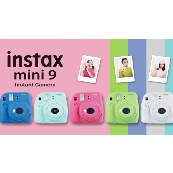 Máy Chụp Ảnh Lấy Liền Fujifilm Instax MINI9 - Clear Yellow