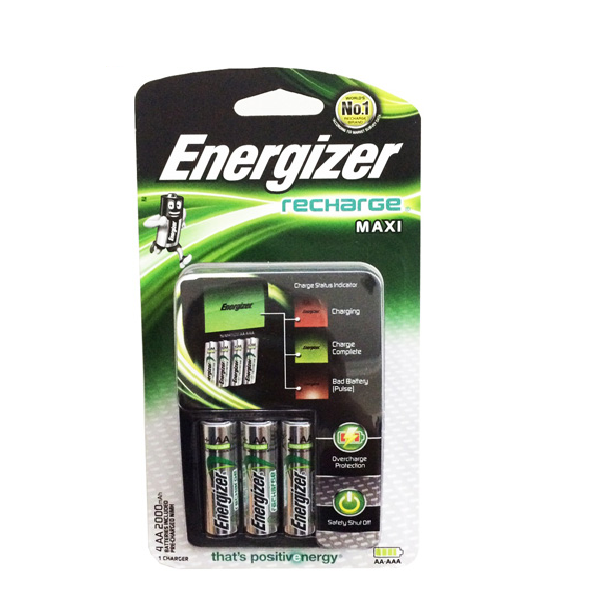 Máy Sạc Pin Energizer CHVCM4 (4 Pin Sạc 2000)